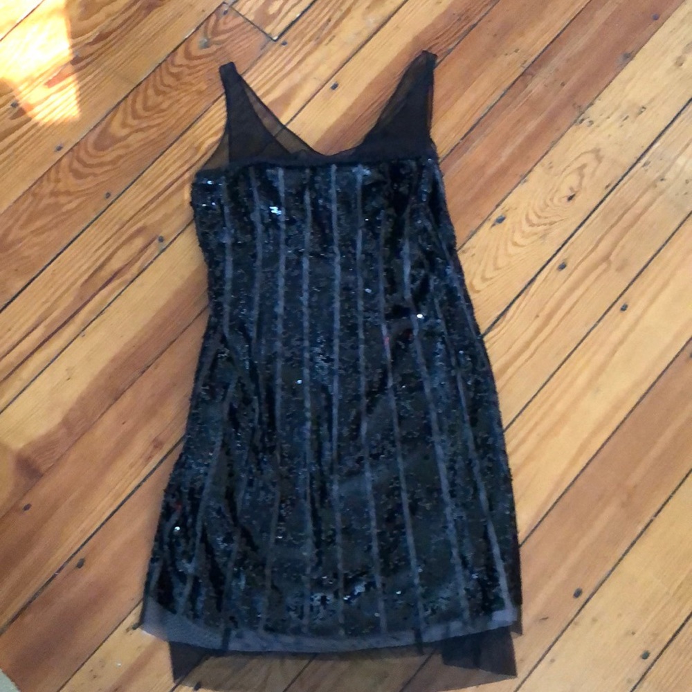 BCBG sequin formal mini dress